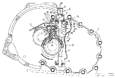 A single figure which represents the drawing illustrating the invention.